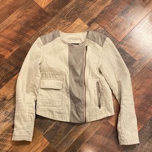 Apt 9 crop jacket size XS